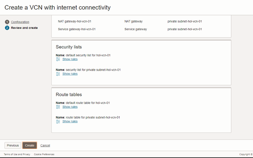 Create a VPN with Internet connectivity